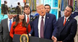 National Guard troops will be heading to Chicago – but President Donald Trump won't say when they will deploy. After taking federal control of the Washington, D.C. police force last month, Trump believes the takeover should serve as a 'template' for how he will handle violent crime in other U.S. cities.