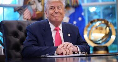 U.S. President Donald Trump is experiencing his highest approval ratings ever