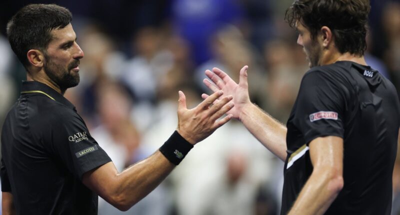 US Open live: Novak Djokovic v Taylor Fritz latest score and updates from blockbuster quarter-final