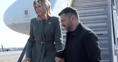 Ukraine-Russia war latest: Zelensky arrives at UN summit after UK vows to defend Nato airspace against Putin