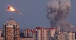 Ukraine Russia war live: Trump set to impose new sanctions after Putin’s largest air raid on Ukrainian government building kills four