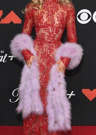 Sabrina Carpenter, 26, and Tate McRae, 22, flashed the flesh in very revealing gowns as they led the glamour at the 2025 MTV Video Music Awards on Sunday night