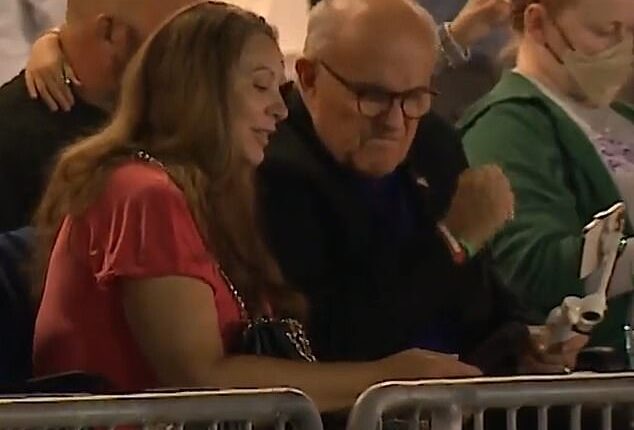 Rudy Giuliani, 81, was spotted at a baseball game with his once rumored girlfriend, Maria Ryan, 59, hours before his terrifying car crash on Saturday