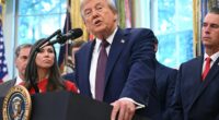 President Donald Trump announced a U.S. military operation against a vessel departing from Venezuela involved in the drug trade