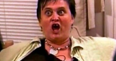 Trading Spouses star Marguerite Perrin who went viral for her 'dark sided' meltdown has resurfaced with a brand new look (pictured in 2005)