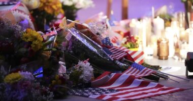 Watch: Man Arrested for Allegedly Damaging Charlie Kirk Memorial