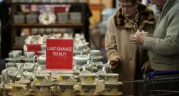 Once Britain's most prestigious porcelain crockery that was once saved for special occasions is now worthless