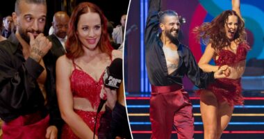 Whitney Leavitt gushes over husband Conner 'stepping up' to help her live out 'DWTS' dreams