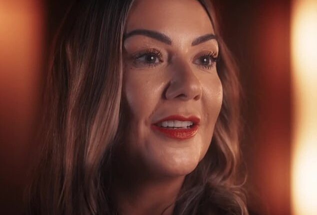 Shannon (pictured) from Scotland has revealed how she fell victim to the fraudster in Prime Video's Catching the Tinder predator