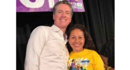 Yes, That's Gavin Newsom Mugging With the Wife of an Illegal Alien Gang Member and Convicted Pedophile – RedState