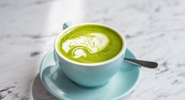 Matcha has skyrocketed in popularity thanks to matcha lattes taking over social media and the high street - but what are you really getting? (stock image)