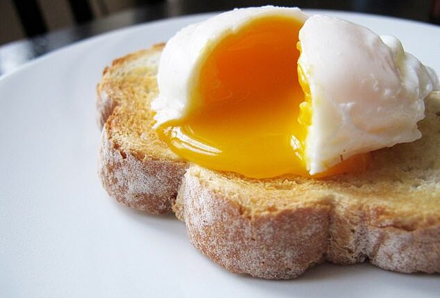 According to chef Paul Foster, poaching eggs without vinegar is the 'better' way to do it, and tastes better (stock image)