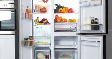 According to KitchenAid, millions of us have been making a big mistake with how we store our fruit and veg - and it could be ruining their flavour, texture and shelf life (stock image)