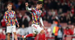 Champions League LIVE: Latest score, team news and updates from all of the games featuring Arsenal vs Olympiacos and Monaco vs Man City with Bukayo Saka benched by Mikel Arteta