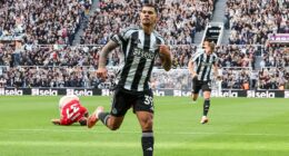 Premier League LIVE: Latest score, team news and updates from all four 2pm kick-offs as deadlock is broken between Newcastle and Nottingham Forest, while Aston Villa and Wolves lead and Everton equalise