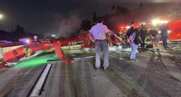 Authorities are still probing the incident (pictured) and said there are several injured victims. At least three people have sustained critical injuries