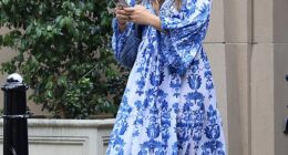 Princess Ingrid Alexandra of Norway made a low-key appearance as she attended the Royal Randwick races for Everest day on Saturday (pictured)