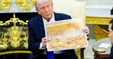 Donald Trump plans to rename the White House ballroom after himself