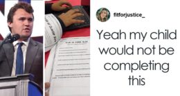 5th Grader Assigned Charlie Kirk Homework At School, Father’s Reaction Goes Viral Online