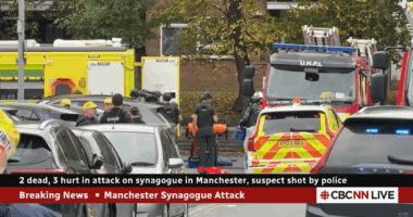 UK synagogue attack.