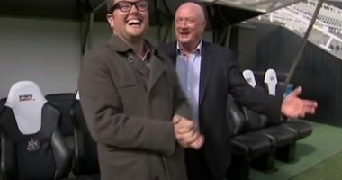 Alan is the eldest son of former football manager and scout Graham Carr, 81