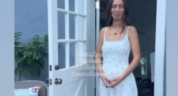 Alana Hadid's wedding planner Melissa Andre has shared behind-the-scenes footage showing the bride practicing walking down the aisle alongside sisters Gigi and Bella