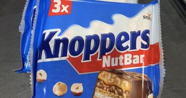 Aldi fans have been sent into overdrive after the budget supermarket quietly restocked Knoppers nut bars - the chocolatey, crispy wafer snack that shoppers say they simply cannot live without