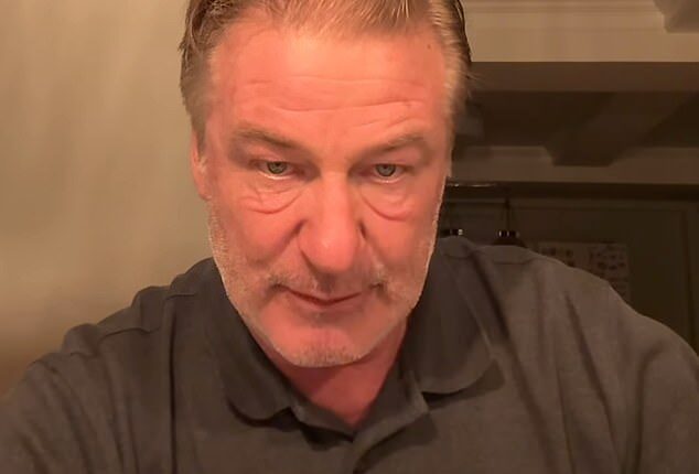 Alec Baldwin blamed his Monday morning car crash in the Hamptons on being cut off by a 'garbage truck the size of a whale' in a video he shared on social media