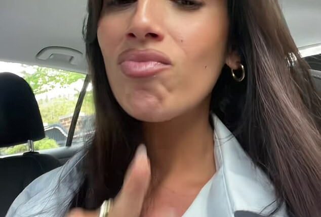 Melbourne makeup artist Alessandra (pictured) has gone viral after sharing a jaw-dropping dating story that's left TikTok users calling her ex-fling a 'walking red flag'