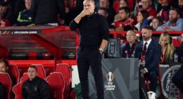 Nottingham Forest fans sang 'sacked in the morning' at Ange Postecoglou on Thursday night