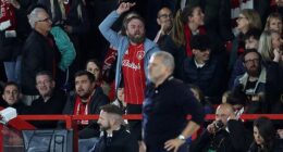 Ange Postecoglou was booed by his own supporters in Nottingham Forest's defeat
