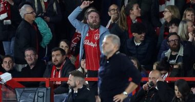 Ange Postecoglou was booed by his own supporters in Nottingham Forest's defeat