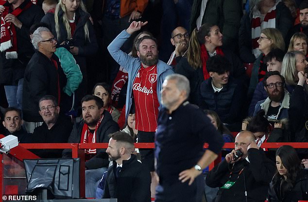 Ange Postecoglou was booed by his own supporters in Nottingham Forest's defeat