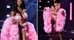 Angel Reese earns her wings during her Victoria’s Secret Fashion Show 2025 runway debut