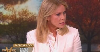 Cheryl Hines furiously defended her husband RFK Jr's ability to serve as health secretary on The View