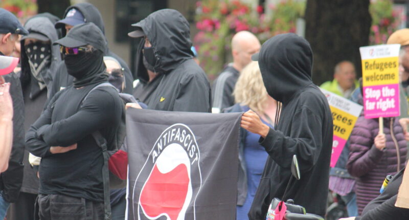 Antifa Secret Recording Shows Terror Group Advocating Political Violence.