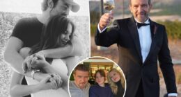 Antonio Banderas and Melanie Griffith's daughter, Stella, marries childhood sweetheart in lavish wedding