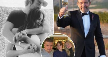 Antonio Banderas and Melanie Griffith's daughter, Stella, marries childhood sweetheart in lavish wedding