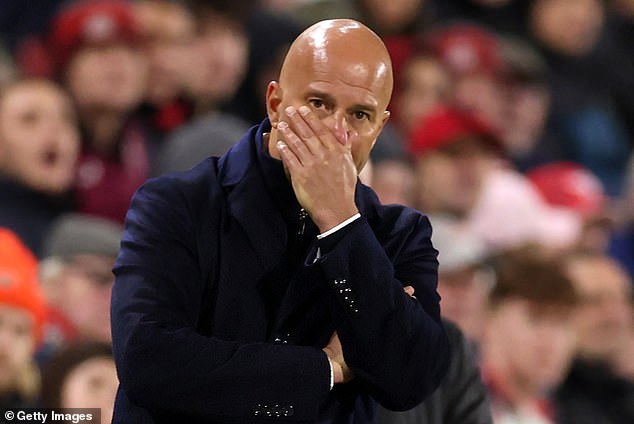 Arne Slot dubbed Liverpool's performance against Brentford the worst of his time at the club