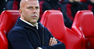 Arne Slot suffered his six defeat in seven matches as Liverpool lost 3-0 on Wednesday night