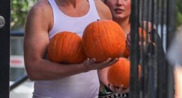 Christopher Schwarzenegger looked just like his bodybuilding and acting legend father Arnold as he continued to showoff his stunning body transformation and red hot romance