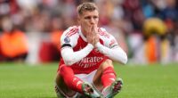 Arsenal have suffered a blow with captain Martin Odegaard picking up yet another injury