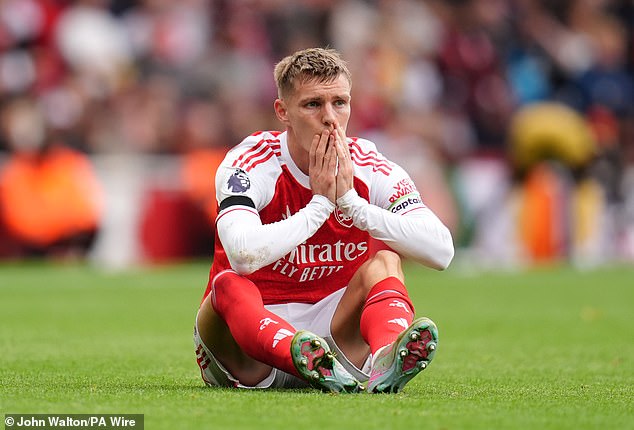 Arsenal have suffered a blow with captain Martin Odegaard picking up yet another injury