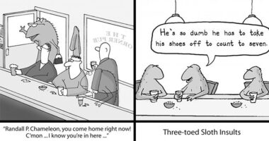 Artist Made 30 New One-Panel Cartoons With Unexpected Twists