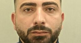 Anjan Ahmadi (pictured) was allowed to stay in the UK by the Home Office before helping two migrants illegally enter the country