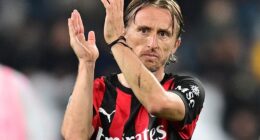 AC Milan are heading to Perth to play an Italian league game in a historic first (AC Milan star Luka Modric is pictured)