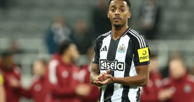 A BBC presenter was duped into reading out a fake news story involving Newcastle's Joe Willock