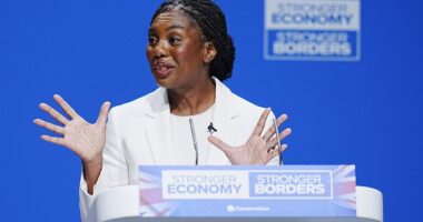 Badenoch insists Tories ‘thrilled’ with policies as 13 more councillors defect to Reform