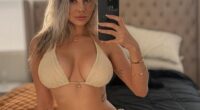 Courtney Stodden didn't let a bandaged nose keep her from slipping back into a string bikini and snapping a boudoir selfie less than a week after undergoing a revision rhinoplasty, septoplasty, and facial fat grafting