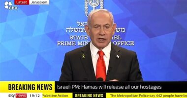 Israeli prime minister Benjamin Netanyahu said Israel 'will bring all of the hostages home' as part of a new peace plan, in a televised speech on Saturday evening